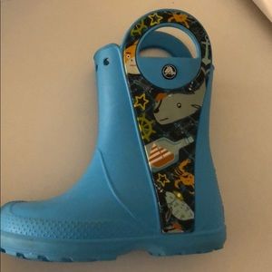 Boys Crocs Rainboots